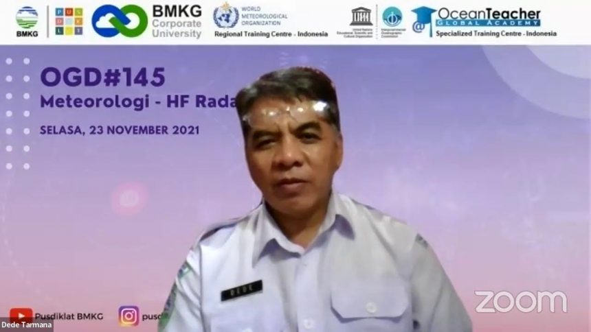 OGD#145 – Meteorologi (HF Radar) (Selasa, 23 November 2021)