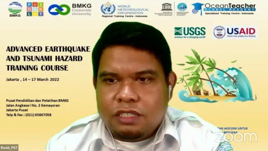 ADVANCED EARTHQUAKE AND TSUNAMI HAZARD (USGS), Wednesday 16 March 2022