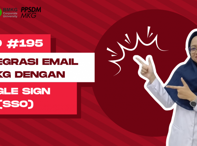 OGD #195 – Integrasi Email BMKG dengan Single Sign-On (SSO)