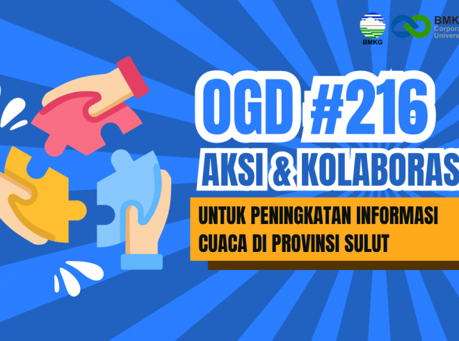 OGD #216 – Aksi & Kolaborasi Untuk Peningkatan Informasi Cuaca di Provinsi Sulawesi Utara