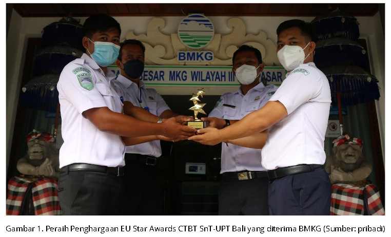 BMKG Raih EU Star Awards, Pertama Untuk Indonesia