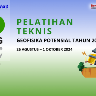 Pelatihan Teknis Geofisika Potensial Tahun 2024 (Online)